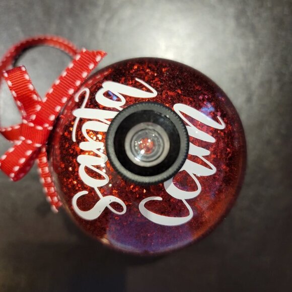 Santa's Always Watching  ornament - Picture 3 of 3
